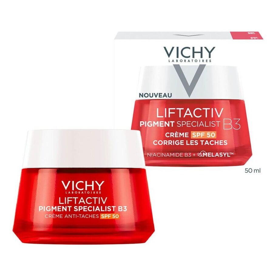 Vichy Liftactiv Anti-Dunkelheit Tagescreme B3 SPF50 50ml Vichy Liftactiv Anti-Dunkelheit Tagescreme B3 SPF50 50ml