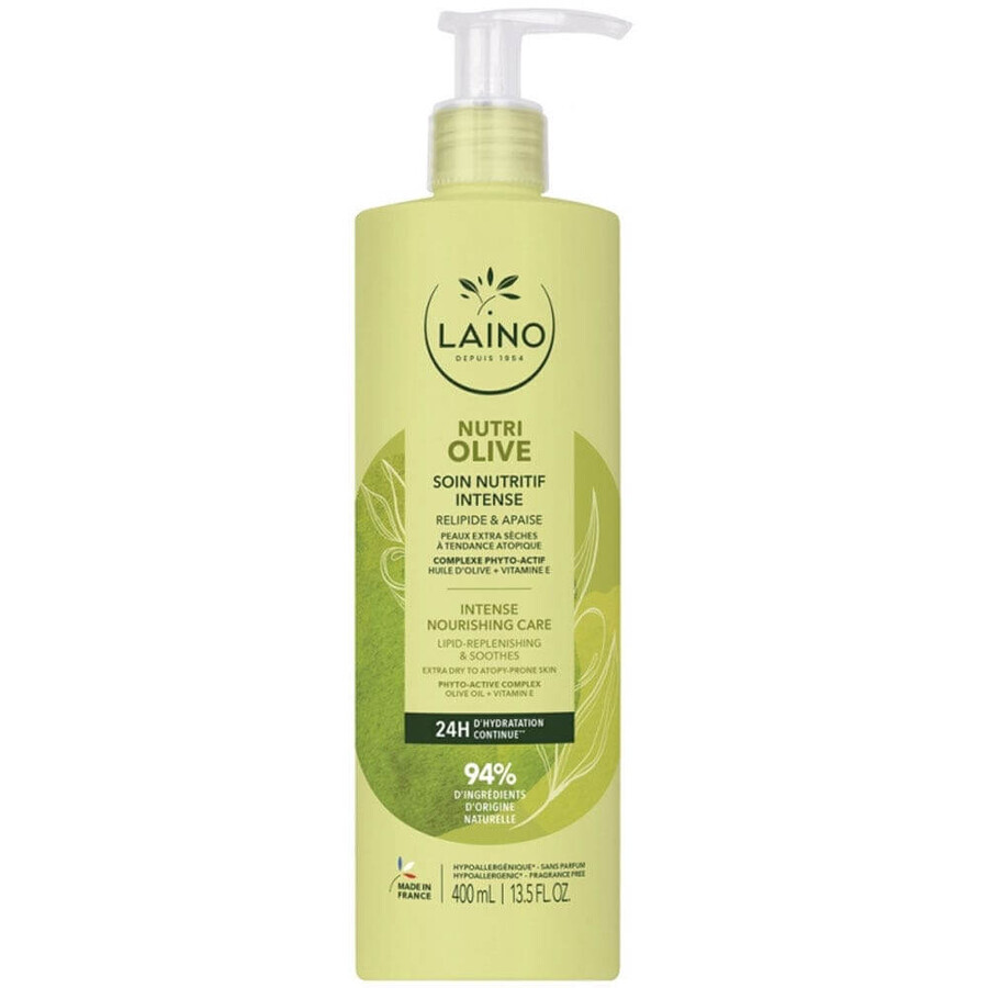 Comprar Laino Nutri Oliva Tratamiento nutritivo intensivo para pieles extrasecas con tendencia atópica 400 ml Laino Nutri Oliva Tratamiento nutritivo intensivo para pieles extrasecas con tendencia atópica 400 ml
