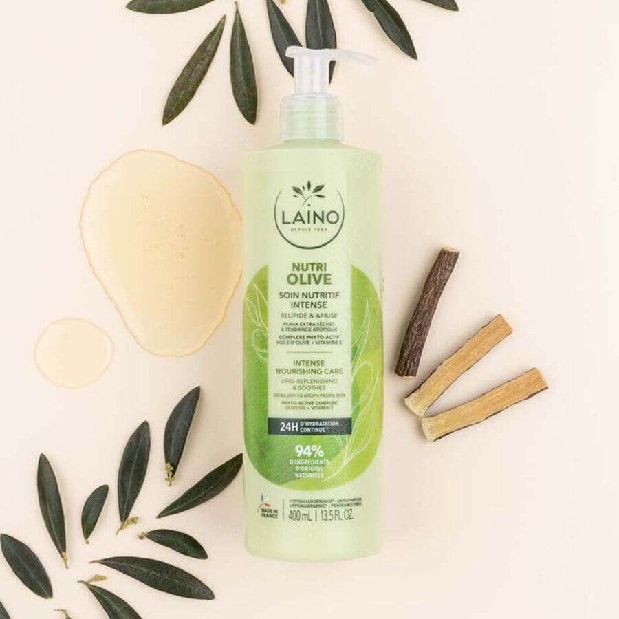 Laino Nutri Oliva Tratamiento nutritivo intensivo para pieles extrasecas con tendencia atópica 400 ml Laino Nutri Oliva Tratamiento nutritivo intensivo para pieles extrasecas con tendencia atópica 400 ml