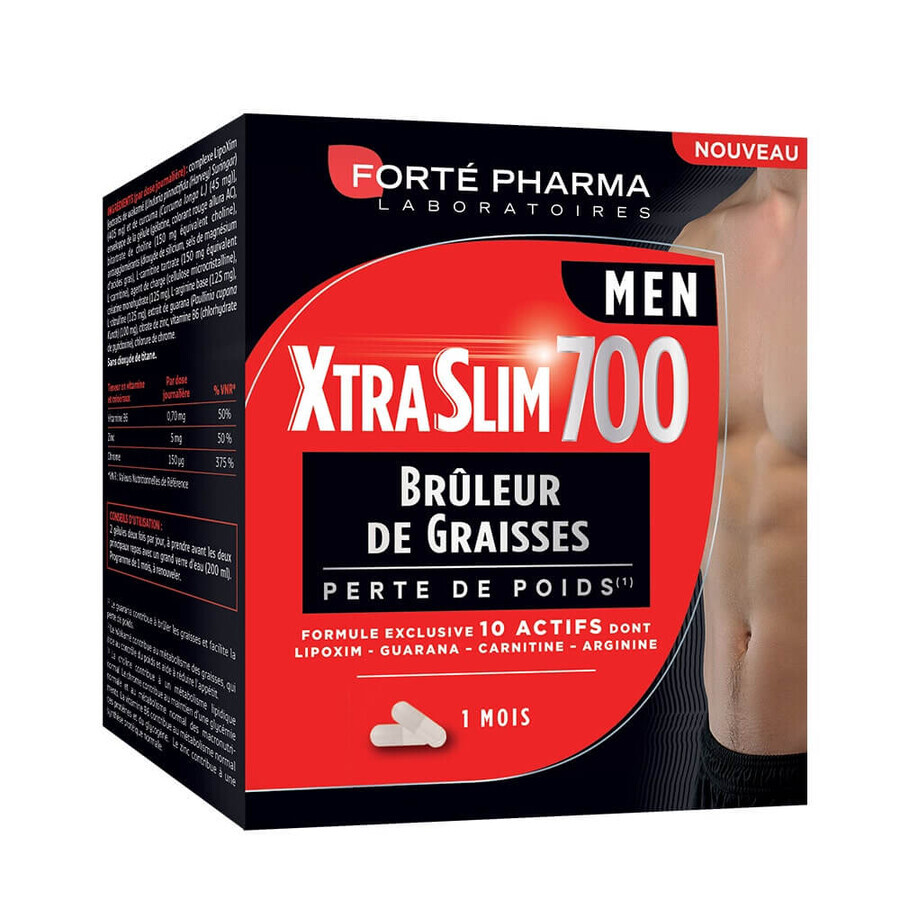 Boutique Forté Pharma XtraSlim Brûleur de Graisses Homme 120 comprimés Forté Pharma XtraSlim Brûleur de Graisses Homme 120 comprimés