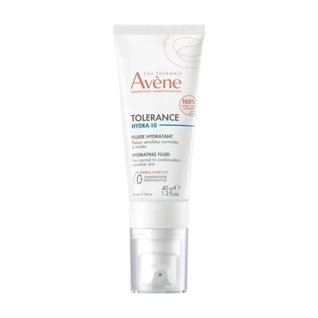 Avène Tolerance Hydra-10 Fluido hidratante Pieles sensibles normales a mixtas 40ml