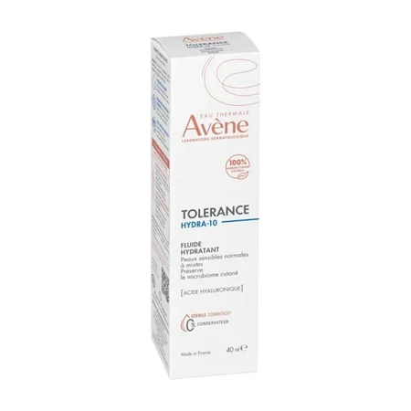 Avène Tolerance Hydra-10 Fluido hidratante Pieles sensibles normales a mixtas 40ml