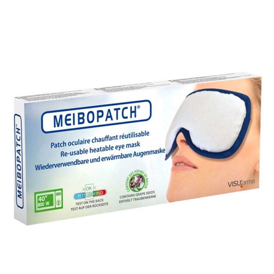 Visufarma Wiederverwendbare beheizte Augenklappe Meibopatch