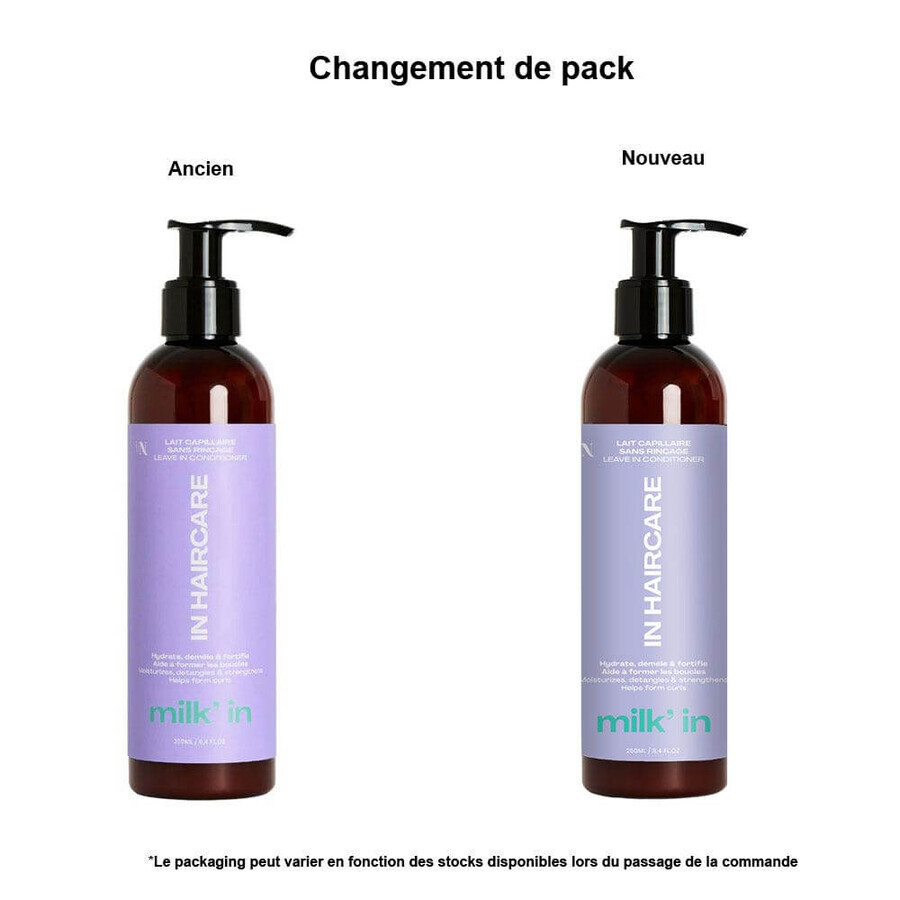 In Haircare Milk Leave In'In Hair Treatments 250ml
