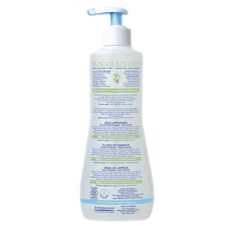 Mustela Eau Nettoyante Sans Rincage Peaux Normales 500ml