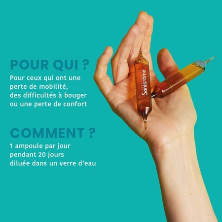 Santarome Harpagophytum 2000 20 Ampoules Bio Douleurs articulaires 20 ampoules