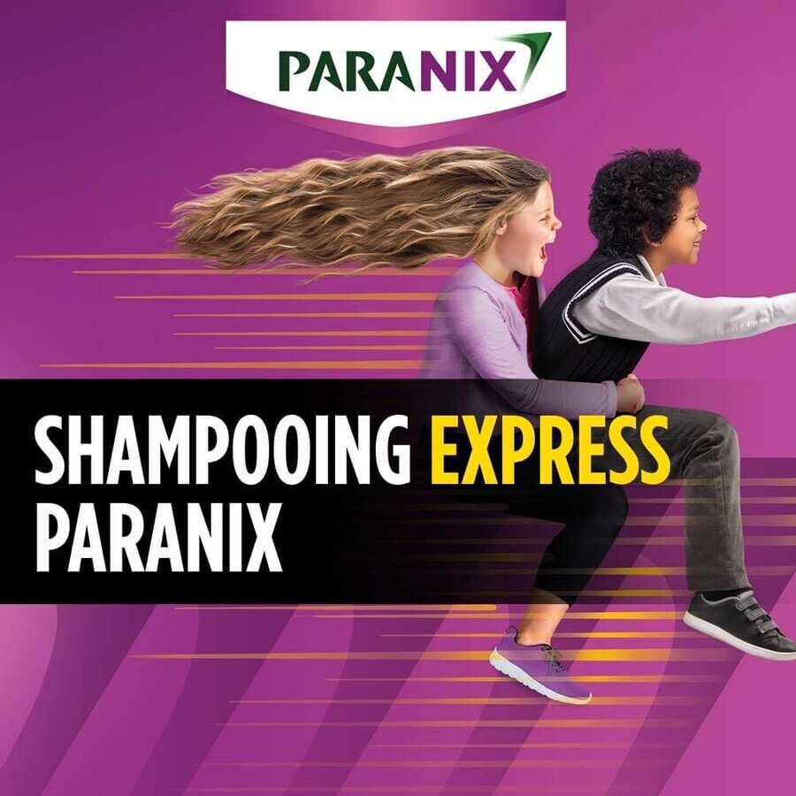 Paranix Shampooing Express Anti-Poux 5min + Peigne 300ml Paranix Shampooing Express Anti-Poux 5min + Peigne 300ml
