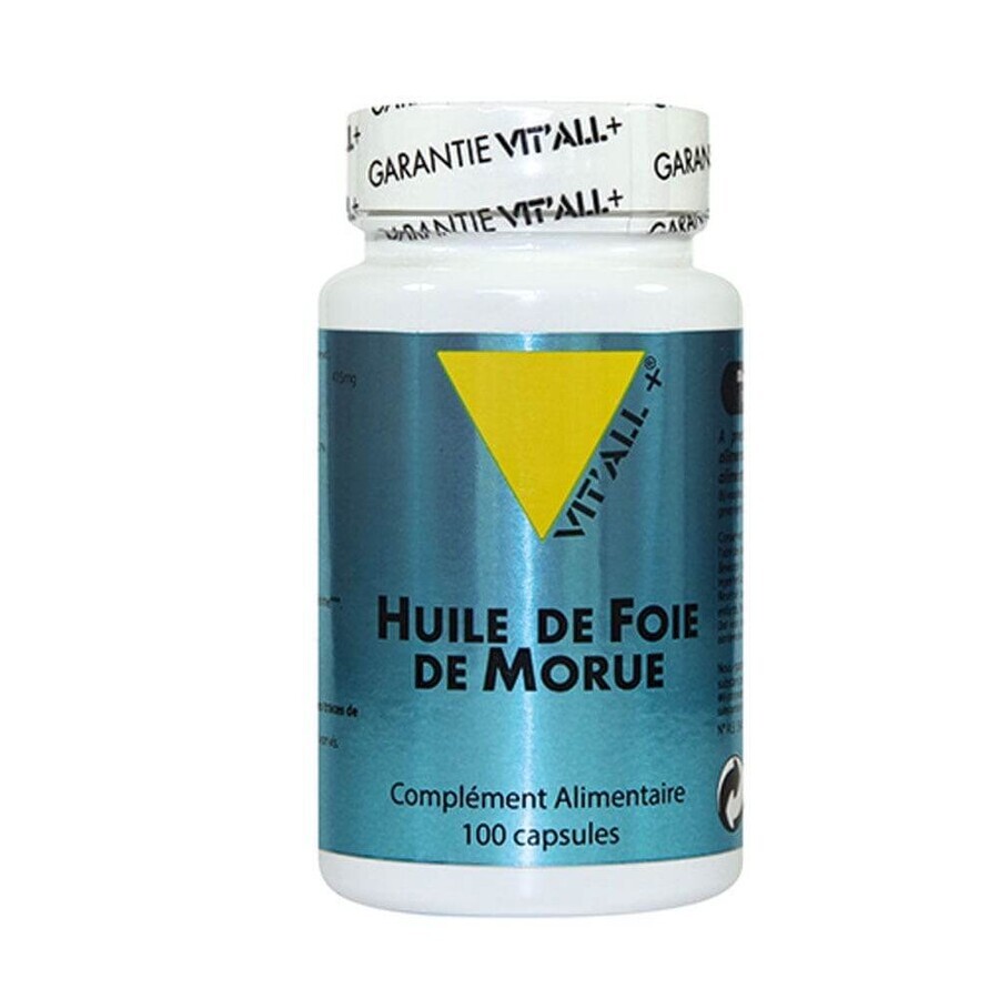 Vit'All+ Huile De Foie De Morue 100 Capsules