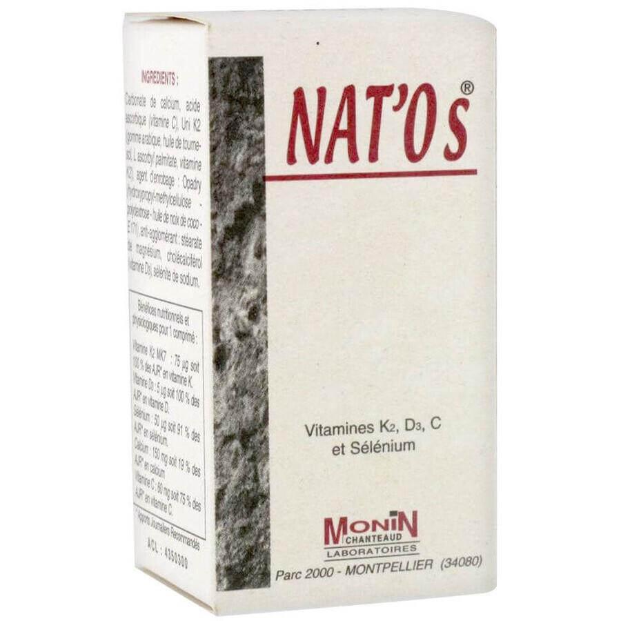 Monin Chanteaud NAT'OS 30 Tablets
