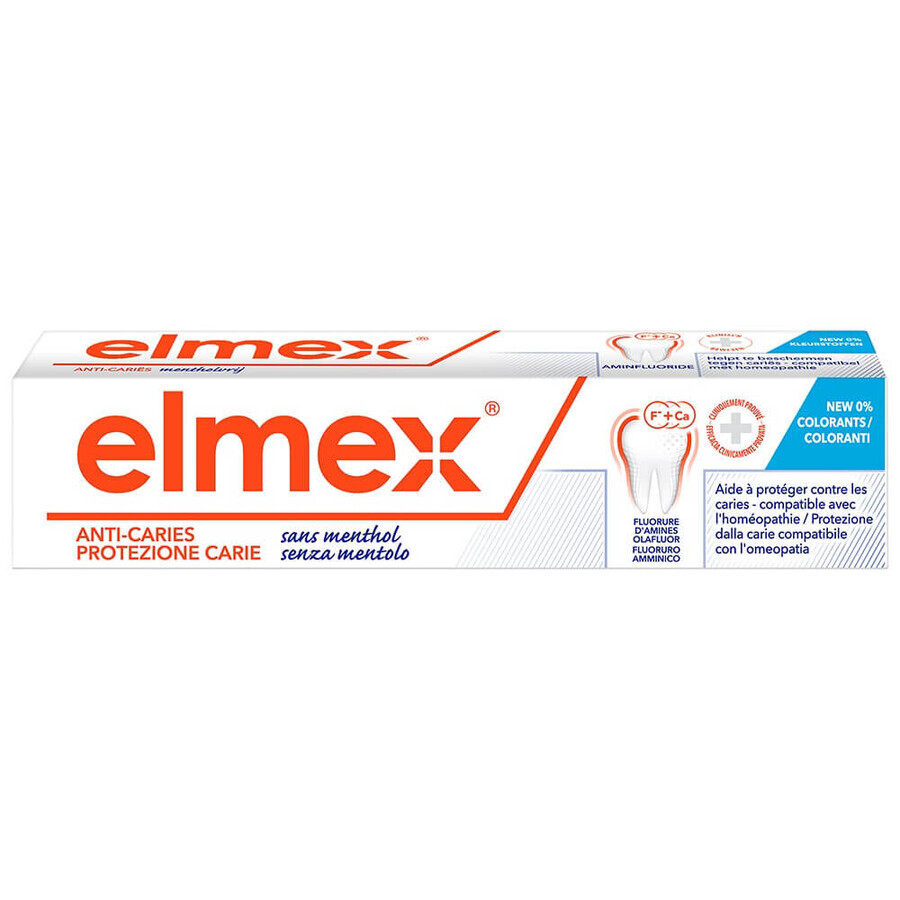 Elmex Homeopathic toothpaste without menthol 75ml