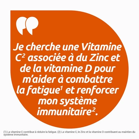 Vitascorbol Vitamine C500mg + Zink + Vitamine D 30 Capsules