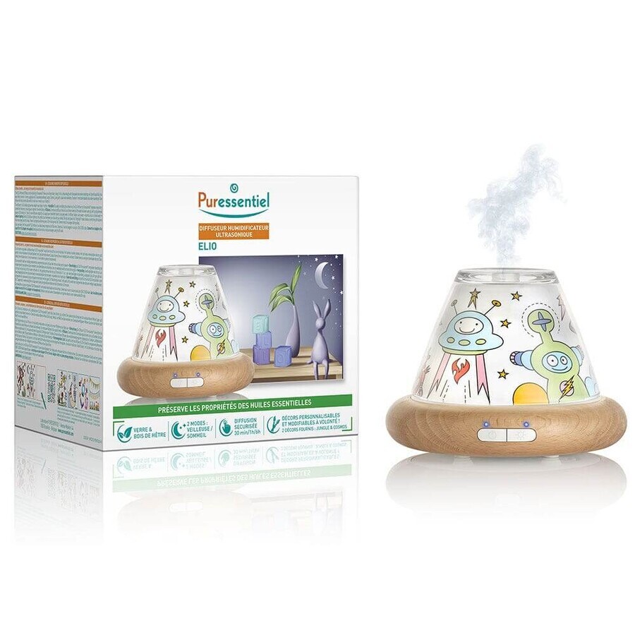 Puressentiel Ultrasonic Humidifier Diffuser ELIO