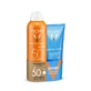 Vichy Capital Soleil Feuchtigkeitsnebel SPF 50, 200 ml + After-Sun Milch, 100 ml gratis