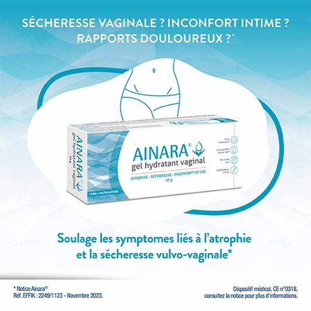 Effik Ainara - Gel vaginal hidratante 30g