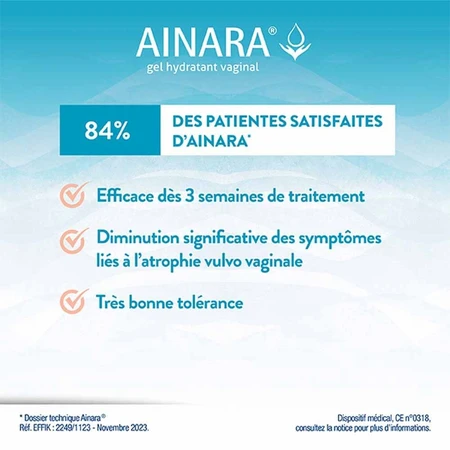 Effik Ainara - Gel vaginal hidratante 30g