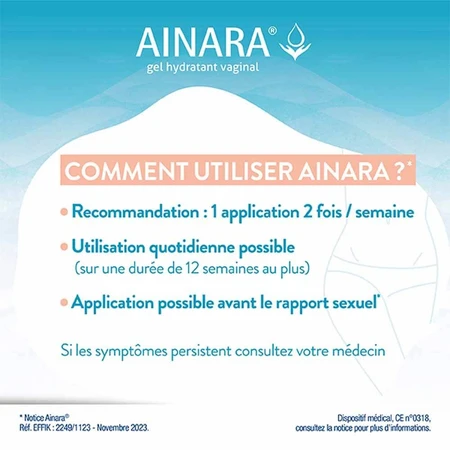 Effik Ainara - Gel vaginal hidratante 30g
