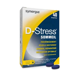 Synergia D-stress Sleep 40 Tablets