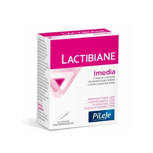 Pileje Lactibiane Lactibiane Imedia 12 Barritas Orosolubles orodispersables