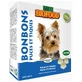 Biofood Bonbon Anti Puces Et Tiques Mini Graisse De Mouton Et Ail Chien 80 Pieces