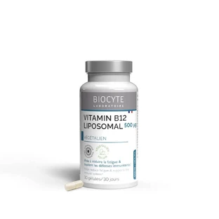Biocyte Vitamins B12 Liposomal 500µg Végétalien 30 Gélules