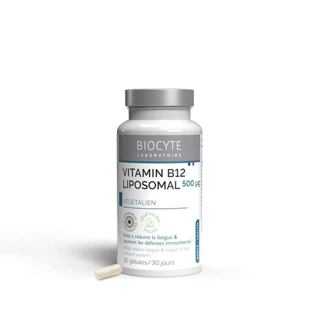 Biocyte Vitamins B12 Liposomal 500µg Végétalien 30 Gélules