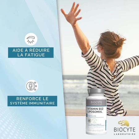 Biocyte Vitamins B12 Liposomal 500µg Végétalien 30 Gélules