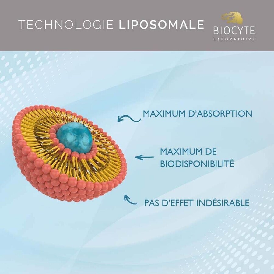 Biocyte Vitaminen B12 Liposomaal 500µg Végétalien 30 Gélules