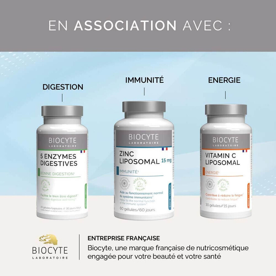 Biocyte Vitaminen B12 Liposomaal 500µg Végétalien 30 Gélules