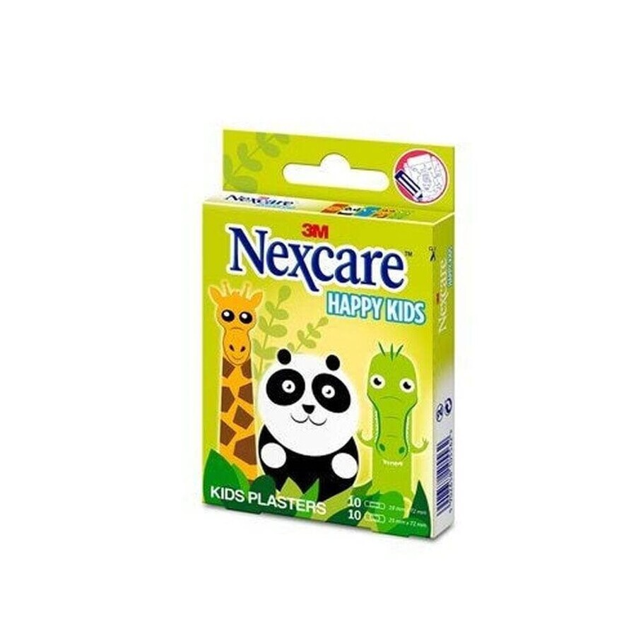 Winkel op Nexcare Jungle Verbanden Kinderen Happy X20 Nexcare Jungle Verbanden Kinderen Happy X20