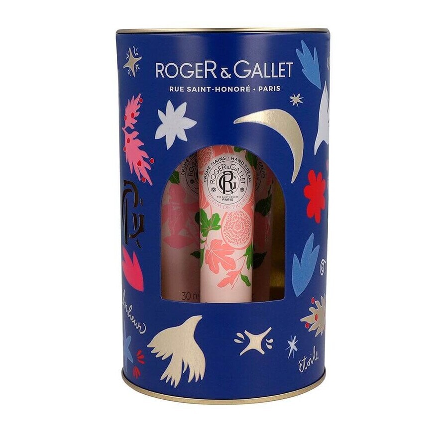 Roger & Gallet Gift Set Beneficial Hand Cream Fig Flower + Ginger + Rose 3x30ml