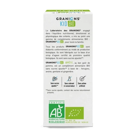 Granions Eetlust KID Bio 125 ml