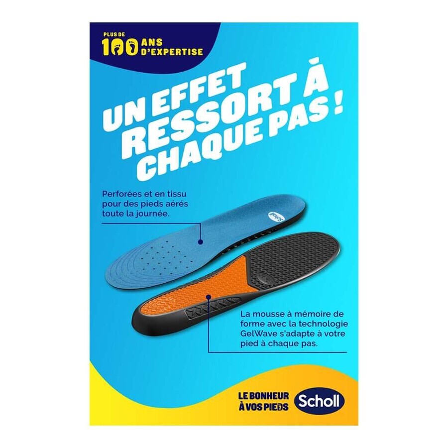 Scholl Expert Support Semelles Confort Chaussures Professionnelles 1 paire