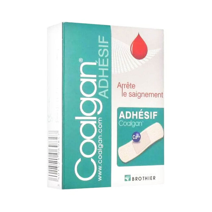 Brothier Coalgan Pansements hémostatiques Adhésif x12