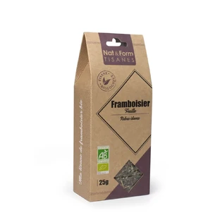 Nat&Form Tisane Framboisier Feuille 25g