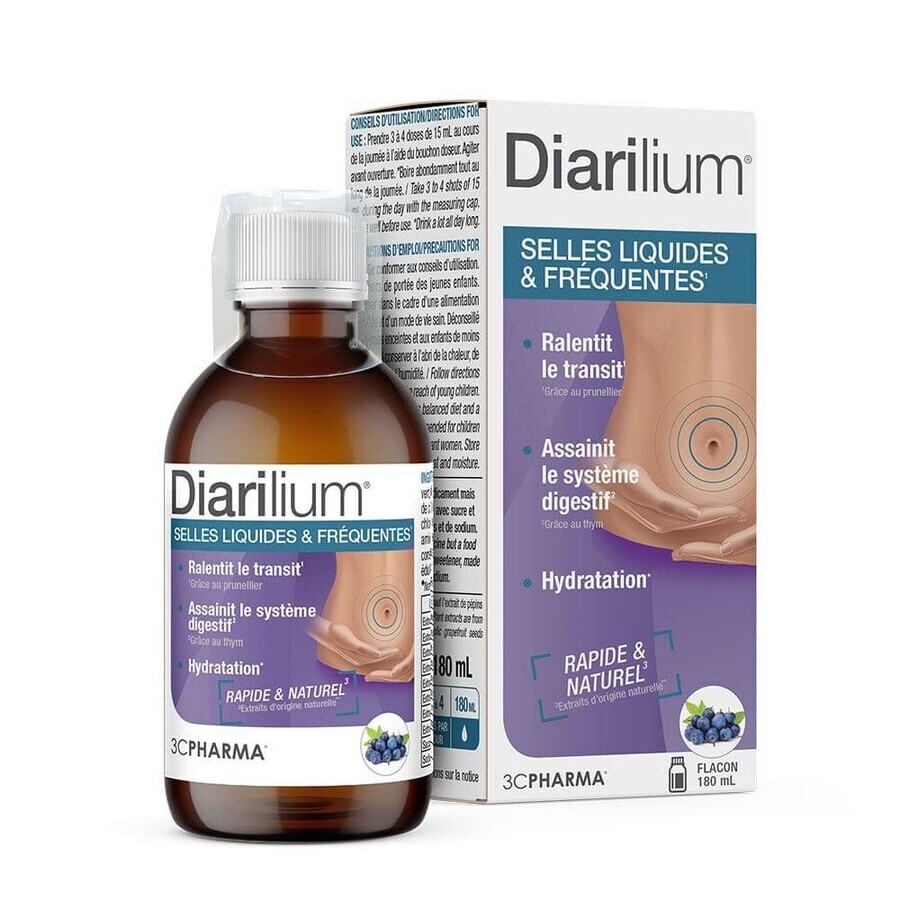 3C Pharma Diarilium Liquido e feci frequenti 180 ml