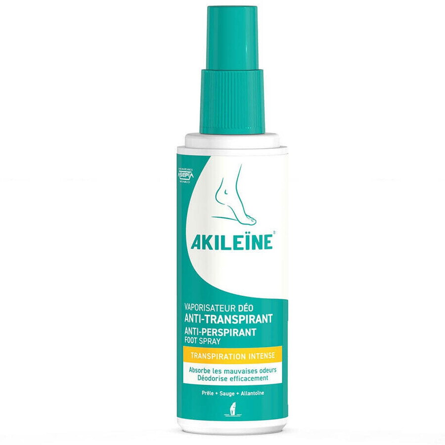 Boutique Asepta Akileine Vaporisateur Déo Anti-Transpirant 100ml Asepta Akileine Vaporisateur Déo Anti-Transpirant 100ml