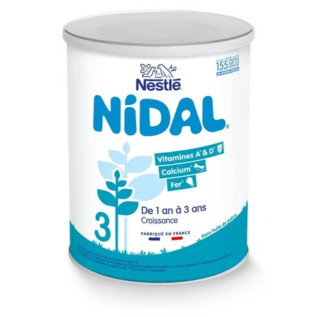 Nestlé Nidal Leche en Polvo 3 Crecimiento 1-3 años 800g