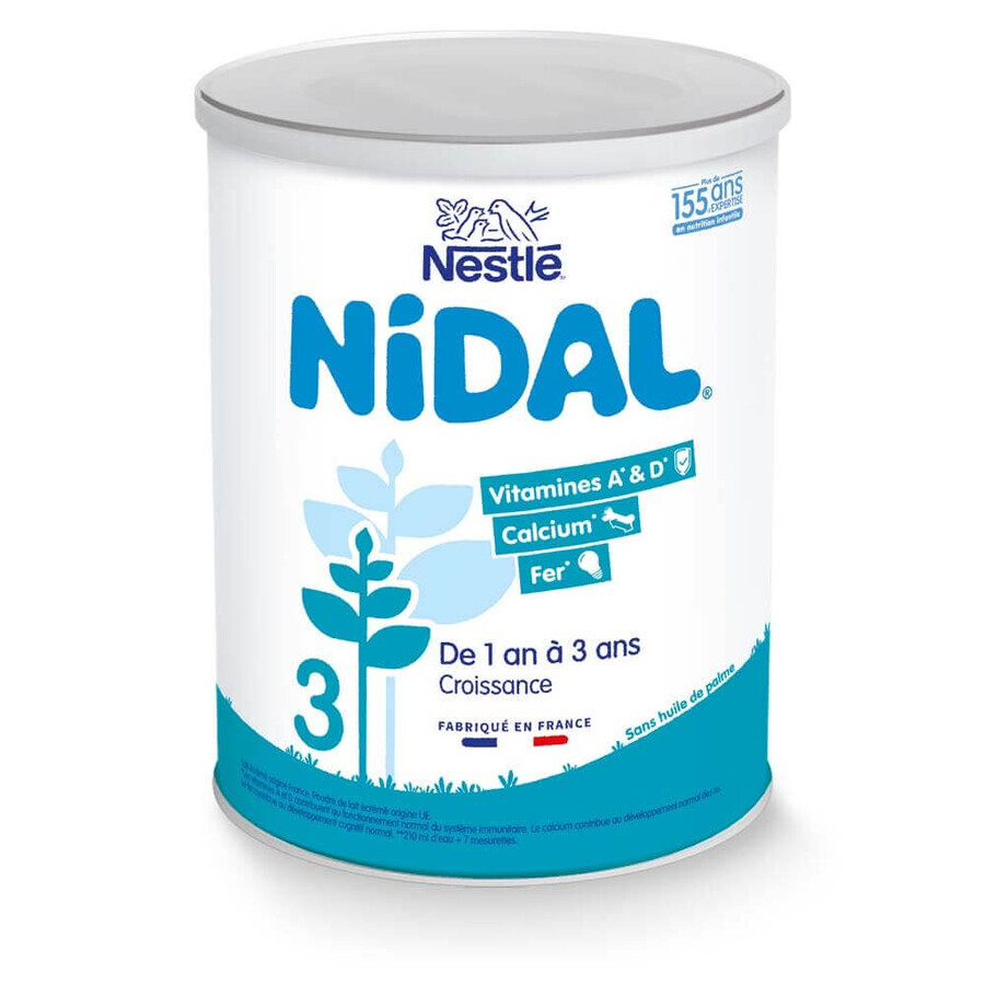 Winkel op Nestlé Nidal Melkpoeder 3 Groei 1-3 jaar 800g Nestlé Nidal Melkpoeder 3 Groei 1-3 jaar 800g