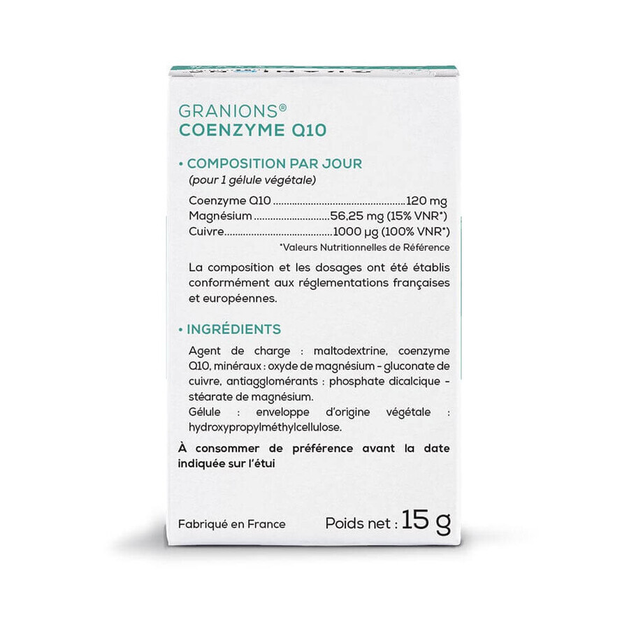 Granions Coenzima Q10 30 Capsule 120mg