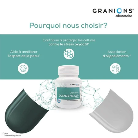 Granions Coenzyme Q10 30 Gelules 120mg