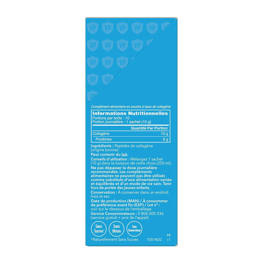 Vital Proteins Collageenpeptiden Huid, Haar, Nagels, Botstructuur 10 10 g sticks