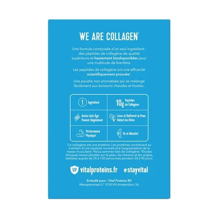 Vital Proteins Collagen Peptides Skin, Hair, Nails, Bone Structure 10 g sticks