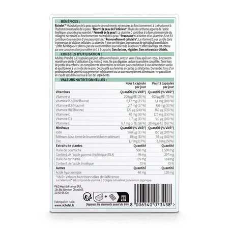 Richelet Force des Cheveux 30 capsules