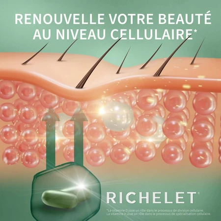 Richelet Force des Cheveux 30 capsules