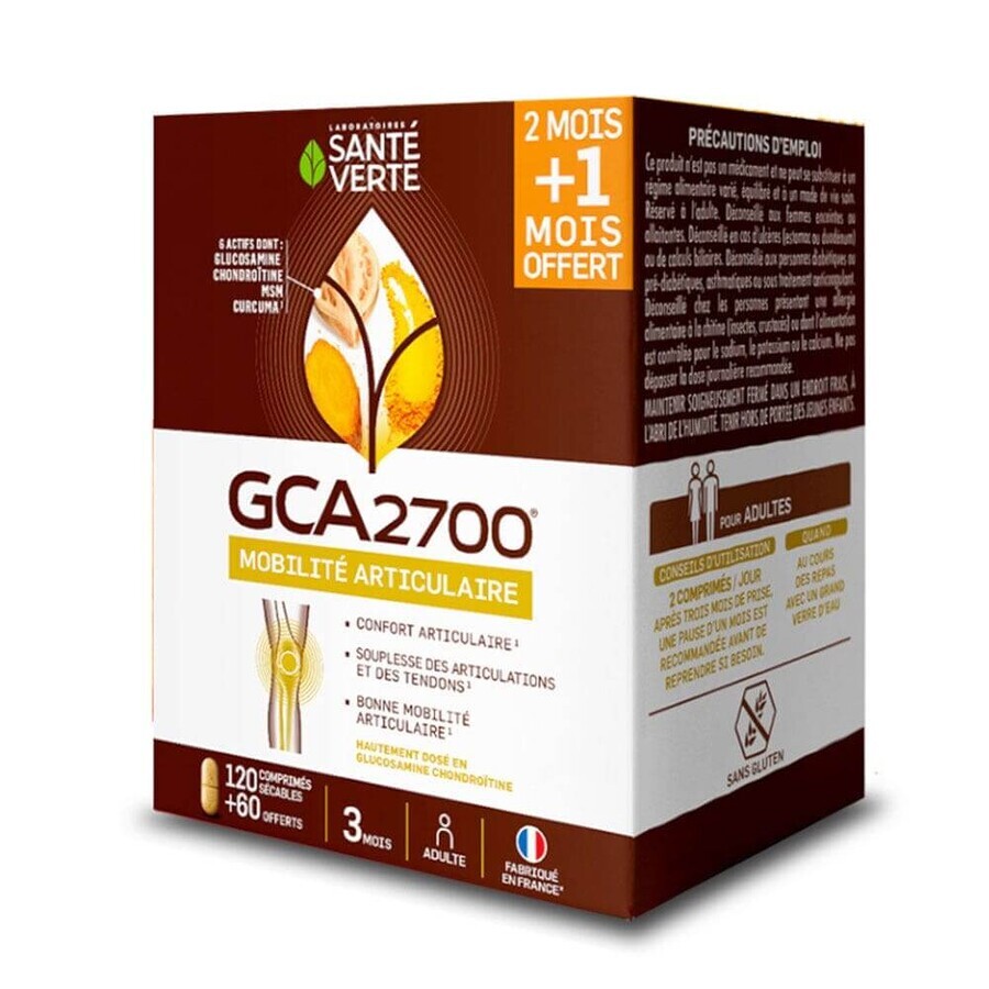 Sante Verte GCA Articulations 120+60 Tabletten