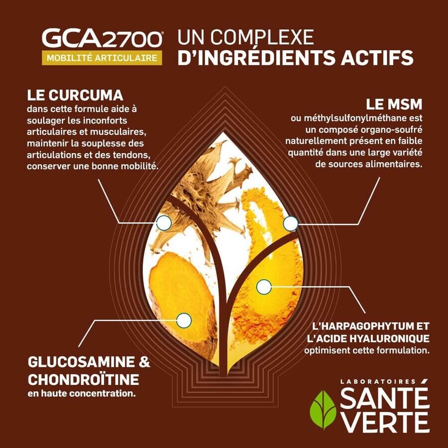 Sante Verte GCA Articulations 120+60 Tabletten