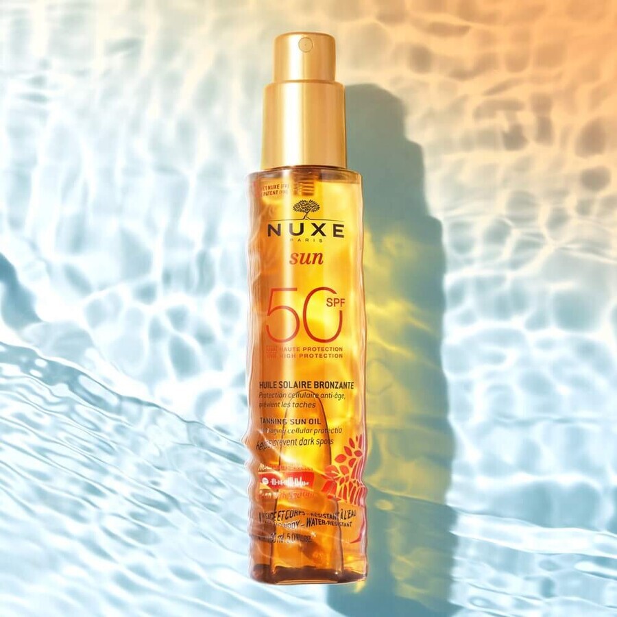 Nuxe High Protection Sun Tanning Oil SPF50 150ml