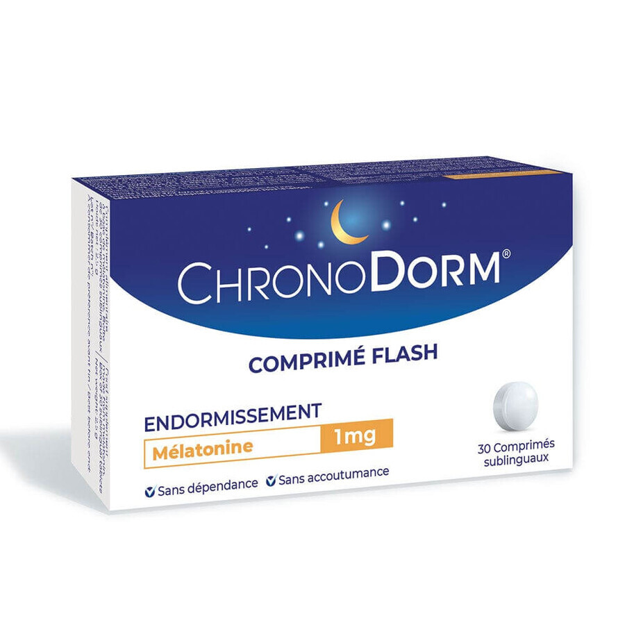 Chronodorm Melatonine 1 mg 30 Tabletten Oraal