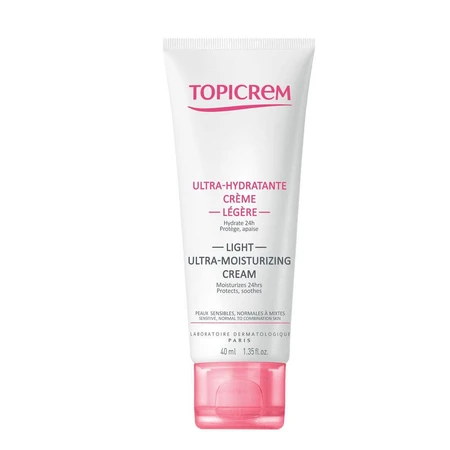 Topicrem Hydra+ Ultra Light Feuchtigkeitsspendende Gesichtscreme 40ml