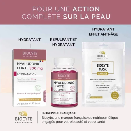Biocyte Anti-wrinkle Activ'Anti-rides Dry and Sensitive Skin 30 Capsules